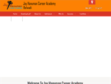 Tablet Screenshot of jhcareeracademy.com